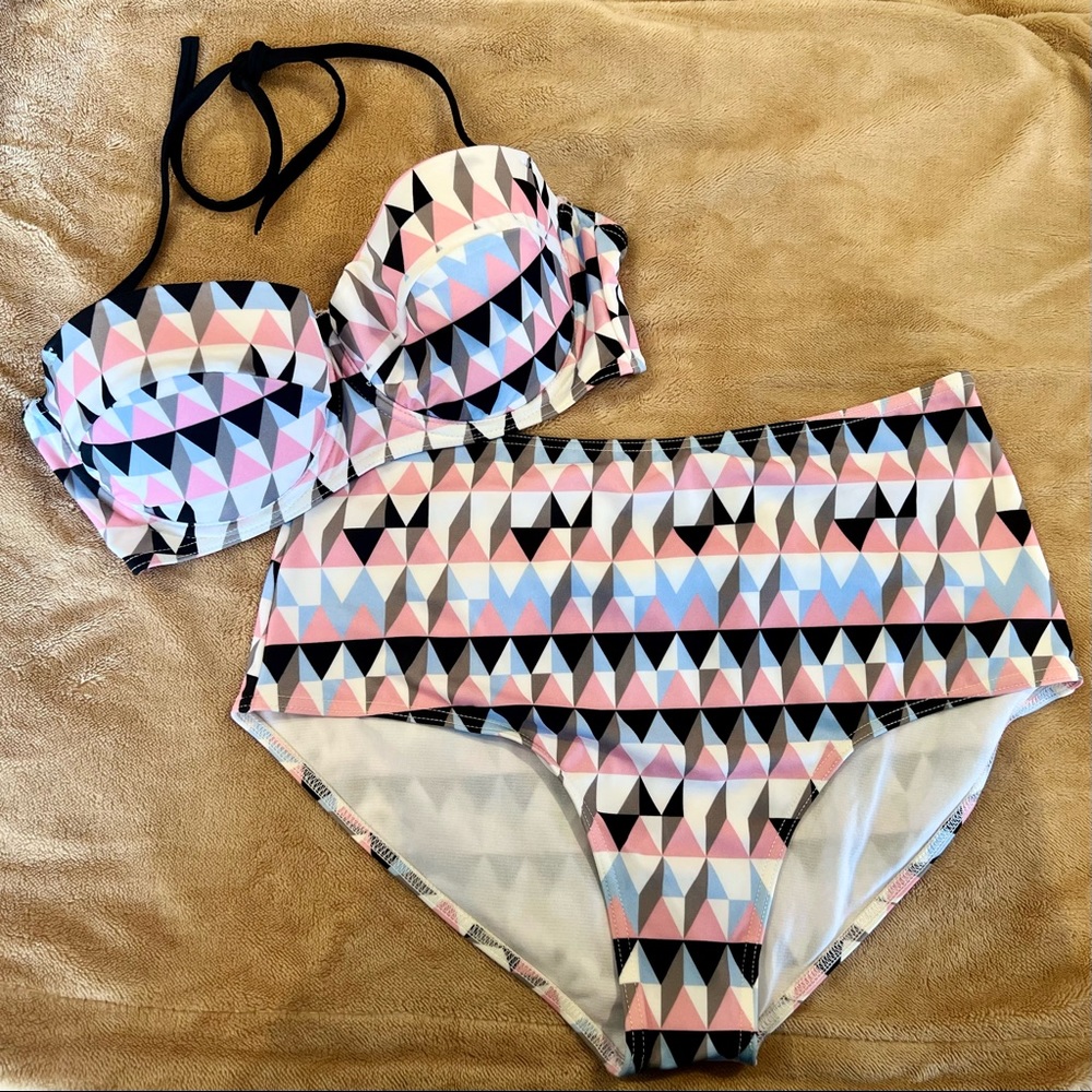 NWOT ASOS Two Piece Swim Suit